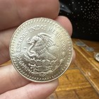 1985 Mexico 1 Onza Libertad  999 Fine Silver 1 Oz Coin Bu unc Beautiful Toning