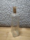 Antique 5 5  Glass Apothecary Bottle 3iv