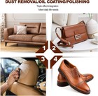 4 Pcs Shoe Brush  Boot Brush  Horse Hair Brush For Leather  Shoe Polish Brush   