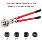 Copper Press Tool Kit 1 2  3 4  1  5 8  Jaws Propress Crimper For Water Pipes