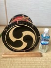Vintage Japanese Taiko Drum         Period Matsuri Retro Musical Instrument 