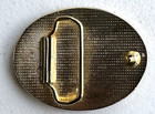 Vintage John Deere  nothing Runs Like A Deere   Metal Belt Buckle