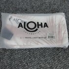 Aloha Collection Pink Day Palms Toiletry Kit Rose Gold One Size Water Resistant