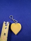 Vtg 1940 s Heart Sweetheart Movie Starlet Keychain Hangtag Key Ring  3