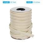 Piping Cord Trim 30 Yards 1 2 Inch Piping Tape For Sewing Fabric Beige