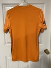 Houston Dynamo Mls Adidas Climalite Soccer Jersey Orange Black Men   s Size L
