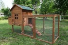 80  Chicken Coop For 2-4 Chickens Outdoor Wooden Hen House Poultry Pet Hutch