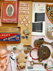 Vintage Junk Drawer Lot Jewelry Metal Parts Collectables 1z