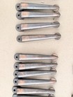 28 Vintage Antique Brass Stair Carpet Clips Grips