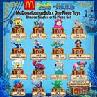 2026 Mcdonald s Happy Meal Spongebob X One Piece Toys Collection Fullset Of 15