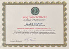 Walt Disney Classic Studio-style Signed Autograph Art