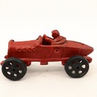 Cast Iron Racer Toy Car Driver Reproduction Hubley Style 5 25in