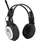 Fm Radio Headphones Digital Display Foldable Adjustable Earmuffs Stereo Headset