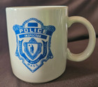 Police Inspector Mass Registry Of Motor Vehicles Mug 1980 s Shield Design
