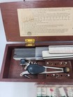 Vintage Keuffel   Esser K e Leroy Lettering Set Drafting Tool As Is  Sealed Pens