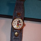 Vintage Bradley Time Disney Mickey Mouse Watch In Original Case