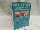 Nostalgia Retro Pop-up Hot Dog Toaster 2 Hot Dogs 2 Buns Hdt600rd Red 650w