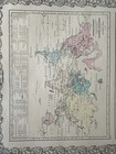 1855 Colton s Atlas Hand Colored Engraving Map Animal Kingdom   Productive Ind 