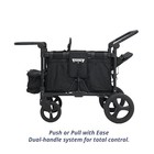 Keenz Moov Stroller Wagon 2 Passenger Reclining Seats