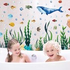 Decorative Fish Wall Stickers For Kids And Toddlers  Ocean Themed Under The Sea