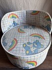 Vintage Retro 70 s Kids Childs Padded Booster Seat Toddler Chair