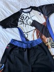 Albino Preto Basquiat Rashguard Set Size Large
