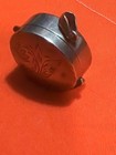 Vintage Sterling Silver Pendant Powder Box Pill Holder Marked 925 Sterling
