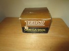 Vintage Zebco Omega 950-l Skirted Spinning Reel W  Box And Manuals