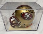Joe Montana Signed Autographed San Francisco 49ers hof Mini Helmet With Coa  