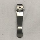 Titanium Stone Washed Deep Carry Pocket Clip   Spyderco Para 2   3  Smock  More 