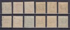 Eritrea 1918 1924  Sassone 47-49  77-79  2 Sets  Mnh       400 -