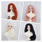 1 6 1 4 1 3 Middle Parted Long Curly Hair Faux Mohaire Silk Wig For Bjd Doll