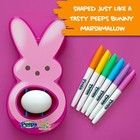 Eggmazing Egg Decorator Peeps Bunny Arts   Craft Set - 6 Color Markers Included
