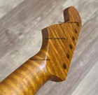 Roasted Flame Maple Stainless Strat Guitar Neck Nitro Satin Fits Fender Sm22bb