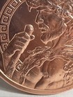 The 12 Labors Of Hercules 5oz 999 Fine Copper Round  See Photos For Quality