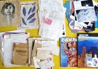 Vintage Letters 3 Vintage Magazines Collage Papers Textiles Art Ephemera 3  Lbs