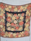 Lot Of 10 Different Vtg Scarves Silk Polyester Blends Wraps Floral Flowers Theme