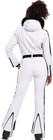 Women s One Piece Ski Suit Slim Fit Snowsuit Jumpsuit Waterproof White Large
