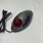  nice       Logitech Trackman Usb Red Marble Trackball Mouse T-bc21  Tested