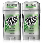 Speed Stick Antiperspirant Deodorant For Men  24 Hr  Fresh  3 Ounce - 2 Pack