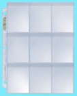 100 Ultra Pro Platinum 9-pocket Secure Card Pages Binder Sheets Sports Trading