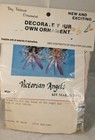 Vtg Merri Mac Tiny Treasure Victorian Angels Christmas Ornament Kit Nip