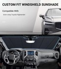 Pigenius Windshield Sun Shade For Toyota Hybrid Incl  25th Edition 2020-2026