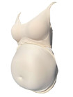 Bimei Fake Boobs Bra With Fake Belly Belt Closure Cosplay Pregnant Belly