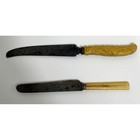 Antique Marsh Brothers Sheffield   Universal Lf c Knives Cow Bone Celluloid Hand