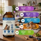Liquid Dewormer For Dogs   Cats 8 Weeks   Dewormer For Dogs   Cats  Pet Wormer