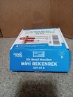 Mini 20 Bead Wooden Rekenrek 6 Inches Set Of 4 Abacus Counting Rack Hand2mind