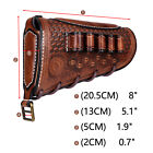 Tourbon Leather Recoil Pad Shotgun Buttstock Cover Cheek Rest 12ga Ammo Holster
