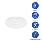 Karat Pet Clear Flat Lid For 7oz Pet Cup  74mm  - 1 000 Pcs  C-kc74ts