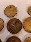 Vintage   Antique Lot Of 10 New York City Subway Tokens  1904-1979